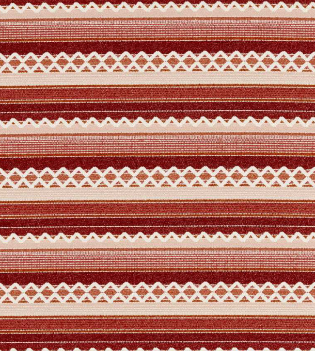 Lock Stitch Fabric - Chilli/Ladybird Red/Blush Chilli/Ladybird Red/Blush