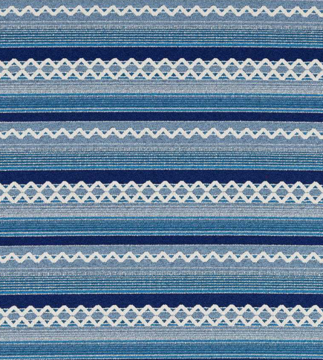Lock Stitch Fabric - Indigo/Denim/Coast Blue Indigo/Denim/Coast Blue