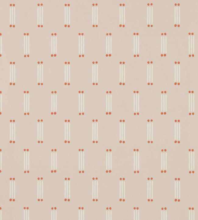 Matchsticks Wallpaper - Blush Blush