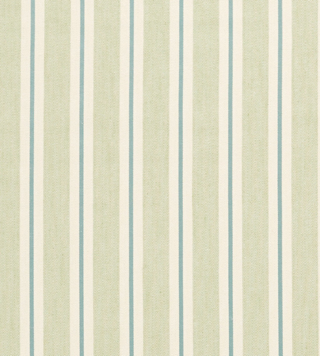 Melton Stripe Fabric - Seaglass Seaglass