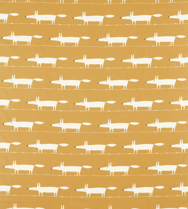 Midi Fox Fabric - Chai Chai