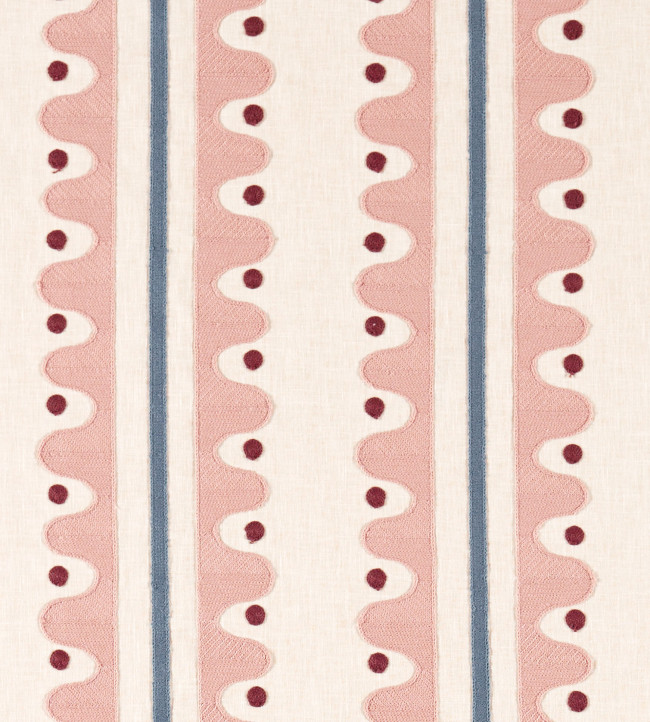 Oakham Embroidery Fabric - Dusk Pink Dusk Pink