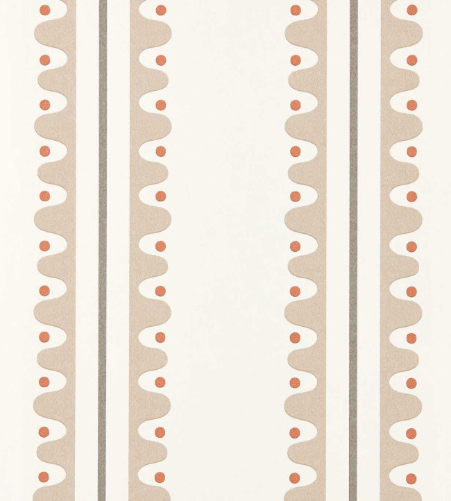 Oakham Wallpaper - Mushroom Mushroom