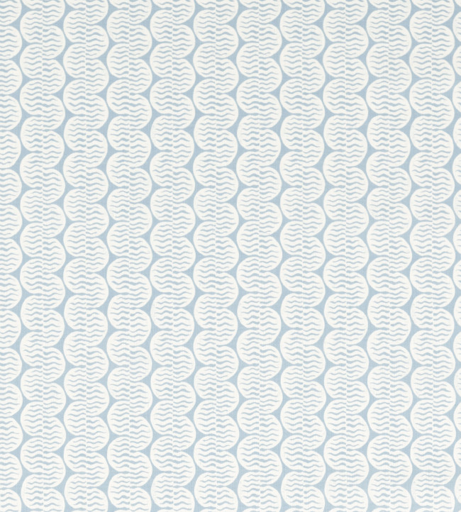 Raft Stripe Print Fabric - Coast Blue Coast Blue