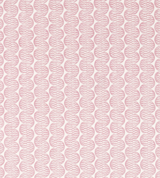 Raft Stripe Print Fabric - Dusk Pink Dusk Pink