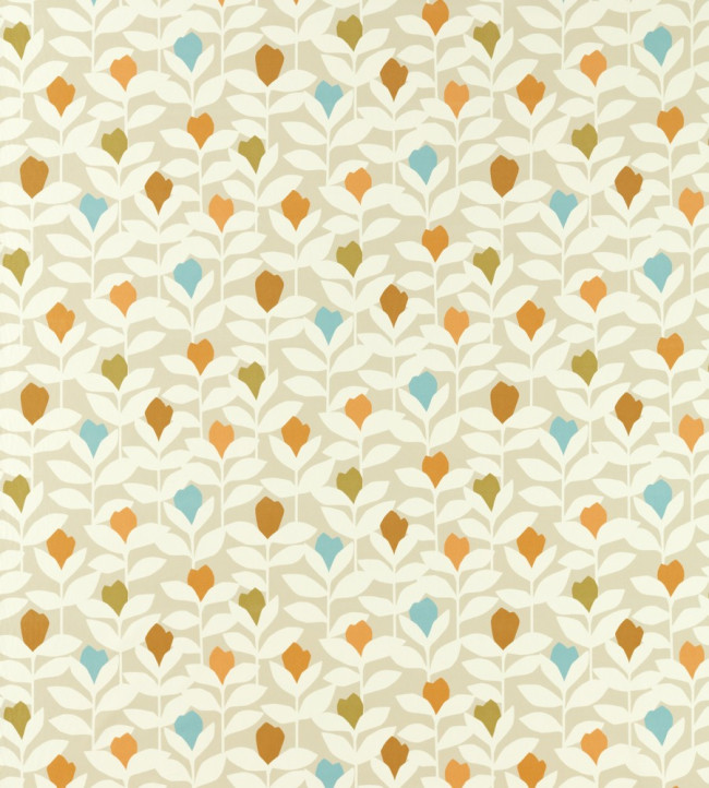 Padukka Fabric - Tangerine Tangerine
