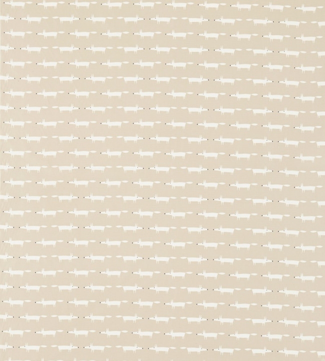 Little Fox Fabric - Snow Snow