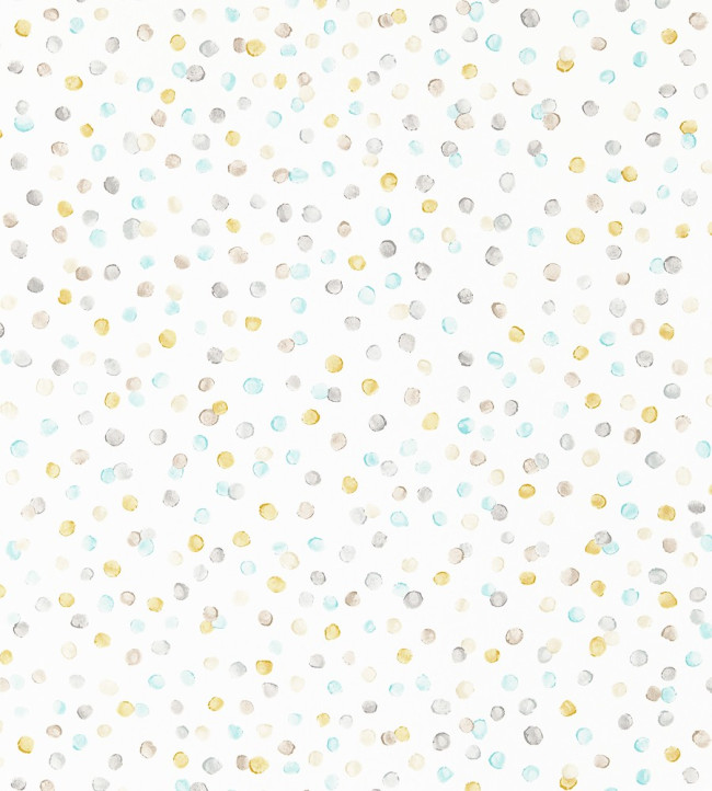 Lots Of Dots Wallpaper - Hemp / Biscuit / Maize Hemp / Biscuit / Maize
