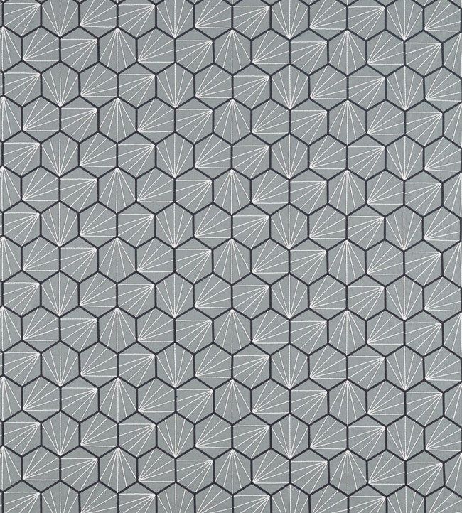 Aikyo Fabric - Steel Steel