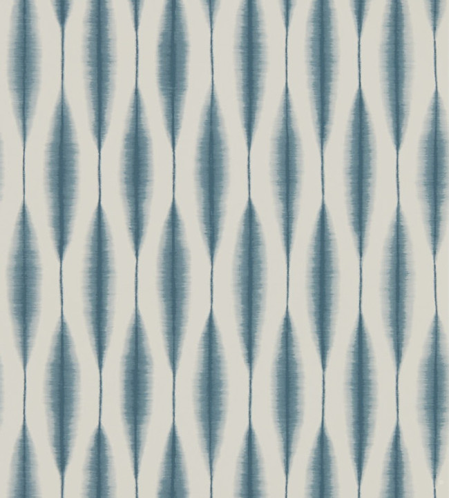 Kasuri Wallpaper - Slate Slate