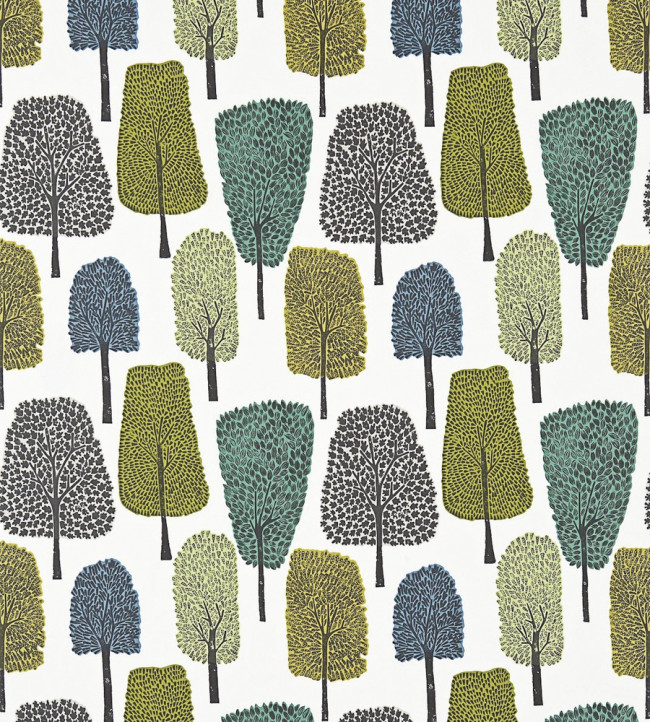 Cedar Fabric - Slate / Apple / Ivy Slate / Apple / Ivy