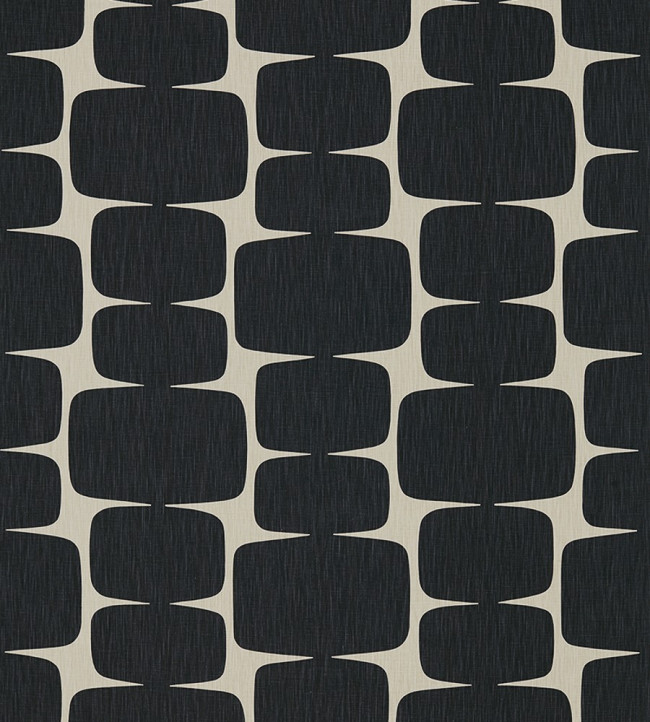 Lohko Fabric - Liquorice / Hemp Liquorice / Hemp