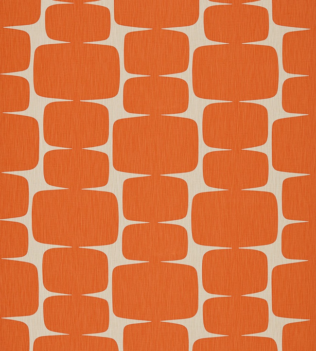Lohko Fabric - Paprika / Pebble Paprika / Pebble