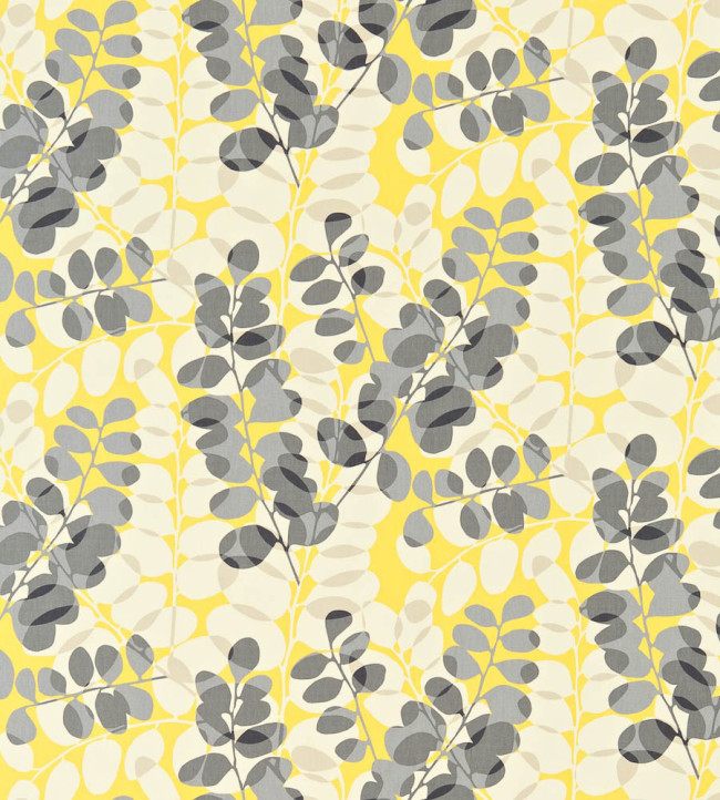Lunaria Fabric - Cream / Sunflower / Gull Cream / Sunflower / Gull