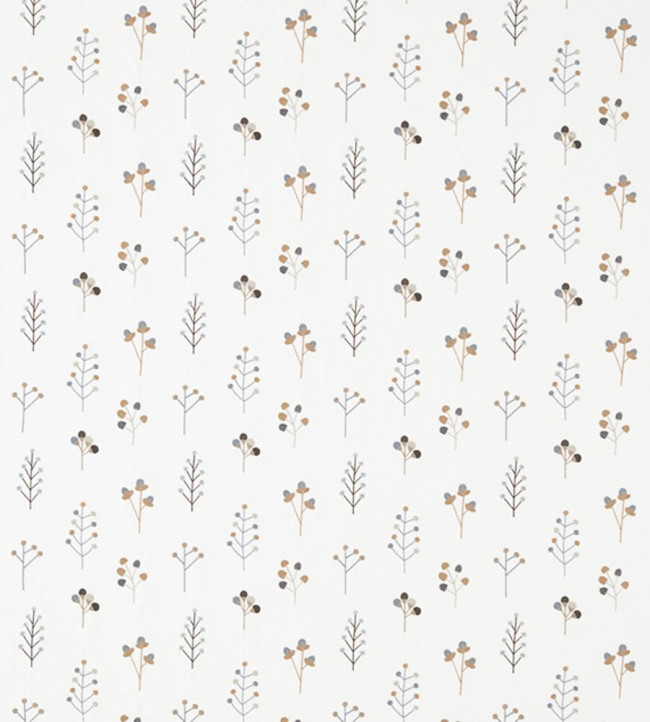 Mukula Fabric - Slate / Biscuit / Charcoal Slate / Biscuit / Charcoal