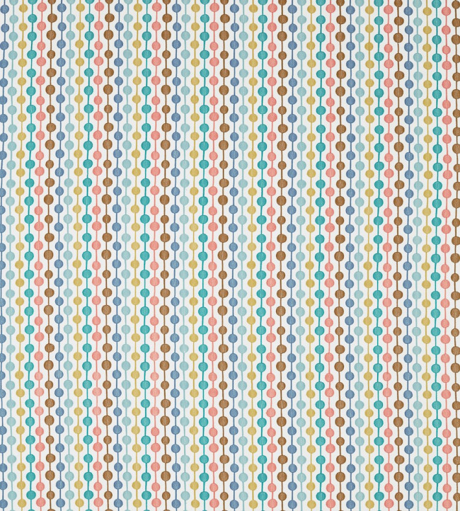 Paikka Fabric - Pink Grapefruit / Sky / Julep Pink Grapefruit / Sky / Julep