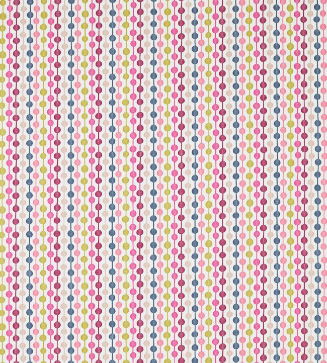 Paikka Fabric - Bilberry / Rhubarb / Indigo Bilberry / Rhubarb / Indigo