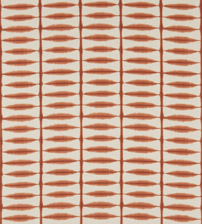 Shibori Fabric - Chilli / Linen Chilli / Linen