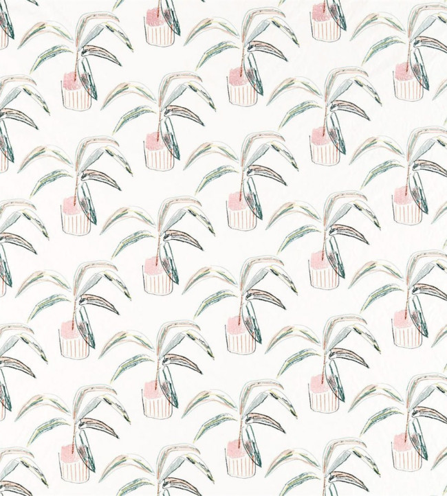 Crassula Fabric - Blush / Brick / Mist Blush / Brick / Mist