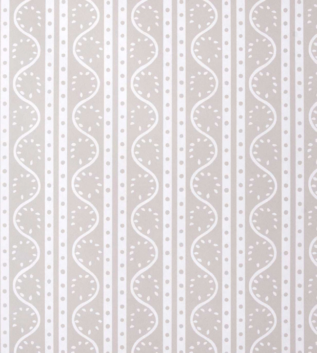 Split Pea Wallpaper - Linen Linen