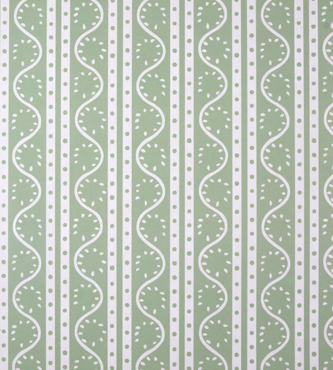 Split Pea Wallpaper - Sage Sage
