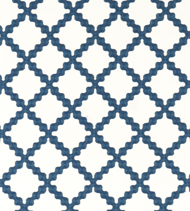 Swithland Embroidery Fabric - Midnight Midnight