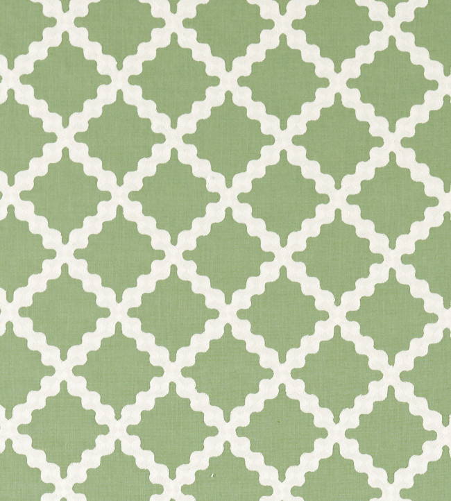 Swithland Embroidery Fabric - Pine Pine