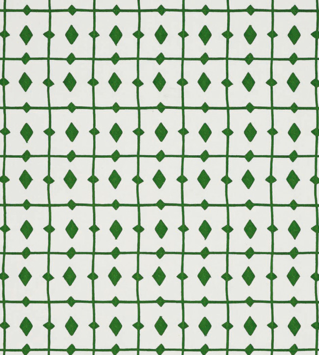 Tiles Fabric - Kelly Green Kelly Green