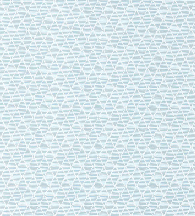 Triangle Trellis Wallpaper - Coast Blue Coast Blue