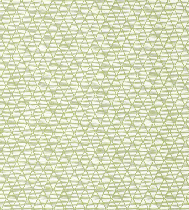 Triangle Trellis Wallpaper - Kelly Green Kelly Green