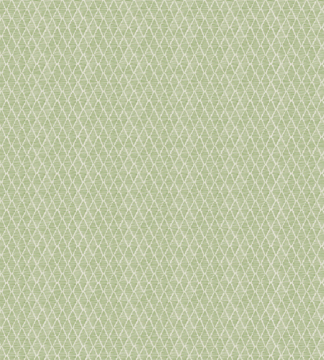 Triangle Trellis Fabric - Pea Green Pea Green