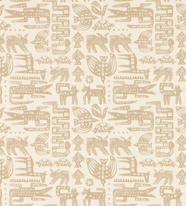Twycross Wallpaper - Linen Linen