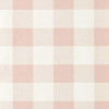 Central Check Wallpaper - Blush Blush