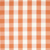 Central Check Fabric - Tangerine Tangerine