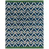 Dhurrie Outdoor Rug - Blue Blue
