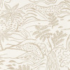 Falling Foss Wallpaper - Linen Linen