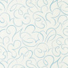 Flo Swirl Wallpaper - Cornflower Cornflower