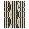 Lohko Stripe Rug - Charcoal Charcoal
