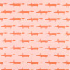 Midi Fox Fabric - Milkshake / Rose Milkshake / Rose
