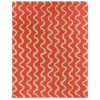 Ribbon Rug - Coral Coral