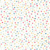 Lots Of Dots Wallpaper - Pistachio / Pimento / Denim Pistachio / Pimento / Denim