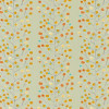 Berry Tree Fabric - Neutral / Tangerine / Powder Blue / Lemon Neutral / Tangerine / Powder Blue / Lemon