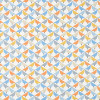 Lintu Fabric - Satsuma / Sky / Pebble Satsuma / Sky / Pebble