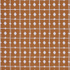 Tiles Fabric - Rust Rust