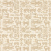 Twycross Wallpaper - Linen Linen