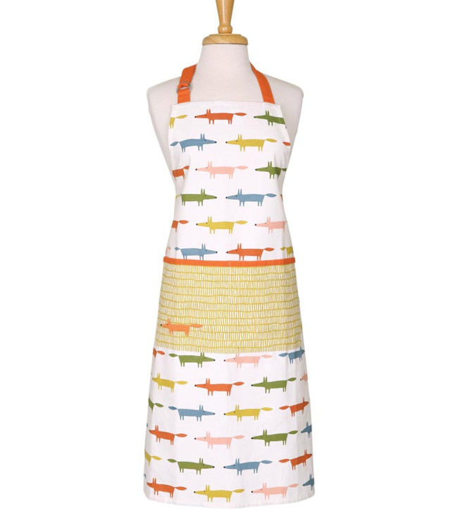 Mr Fox 10th Aniversary Adult Apron, Multi Multi