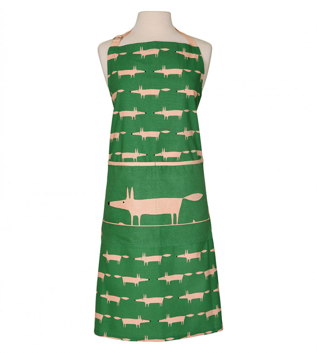 Mr Fox Adult Apron, Mint Leaf Mint Leaf