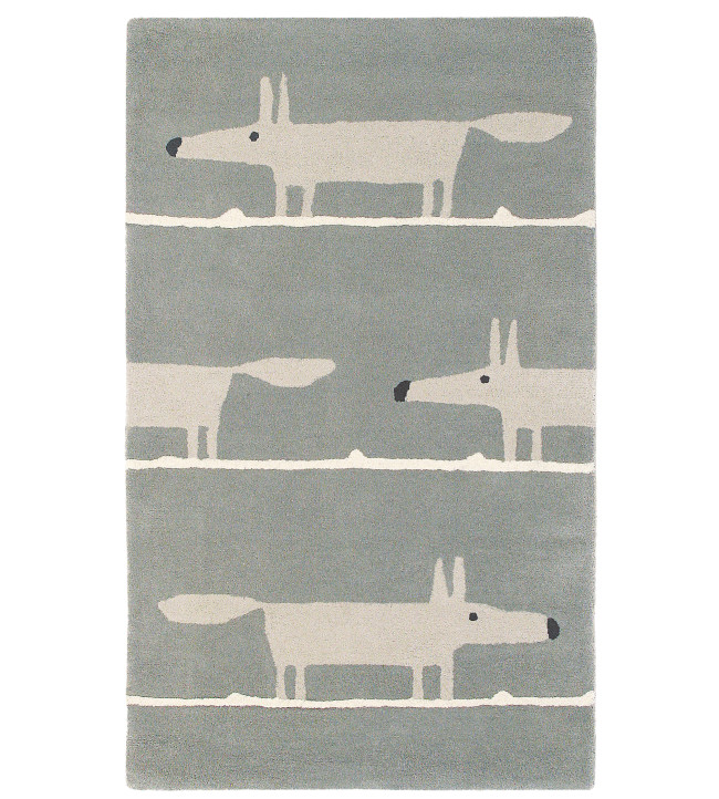NRUG150753-Mr Fox-Rugs-Silver Silver