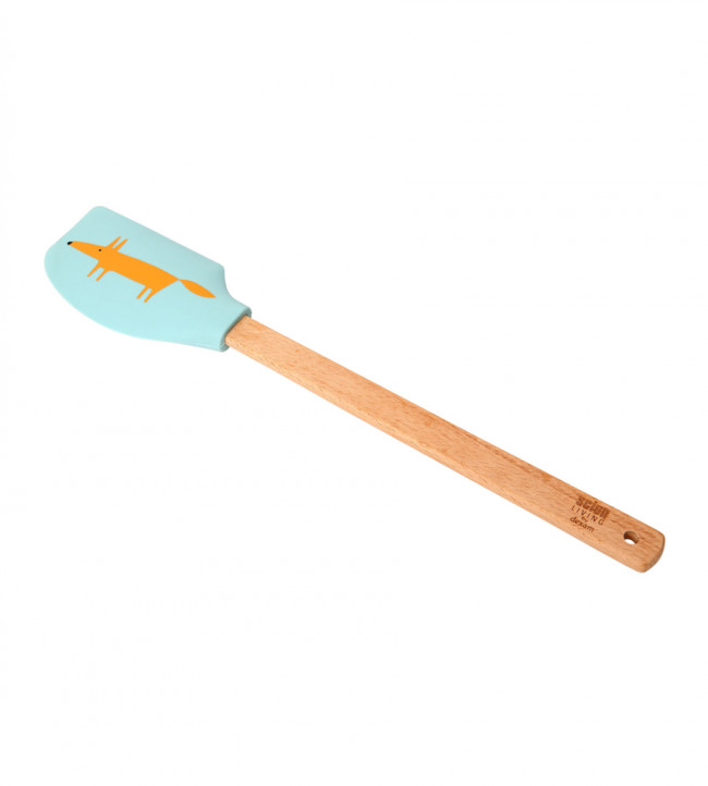 Mr Fox Silicone Spatula, Blue Blue