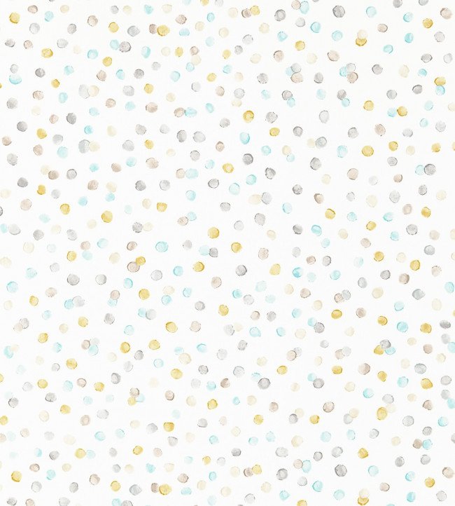 Lots Of Dots Wallpaper - Hemp / Biscuit / Maize Hemp / Biscuit / Maize